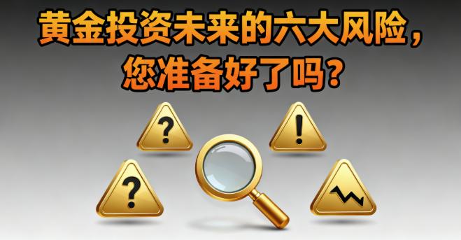 黄金投资未来的六大风险,您准备好了吗?